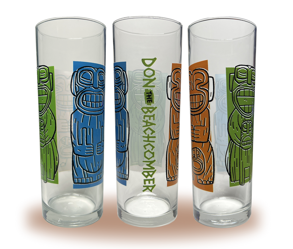 Here Come the Cannibals Zombie Glass