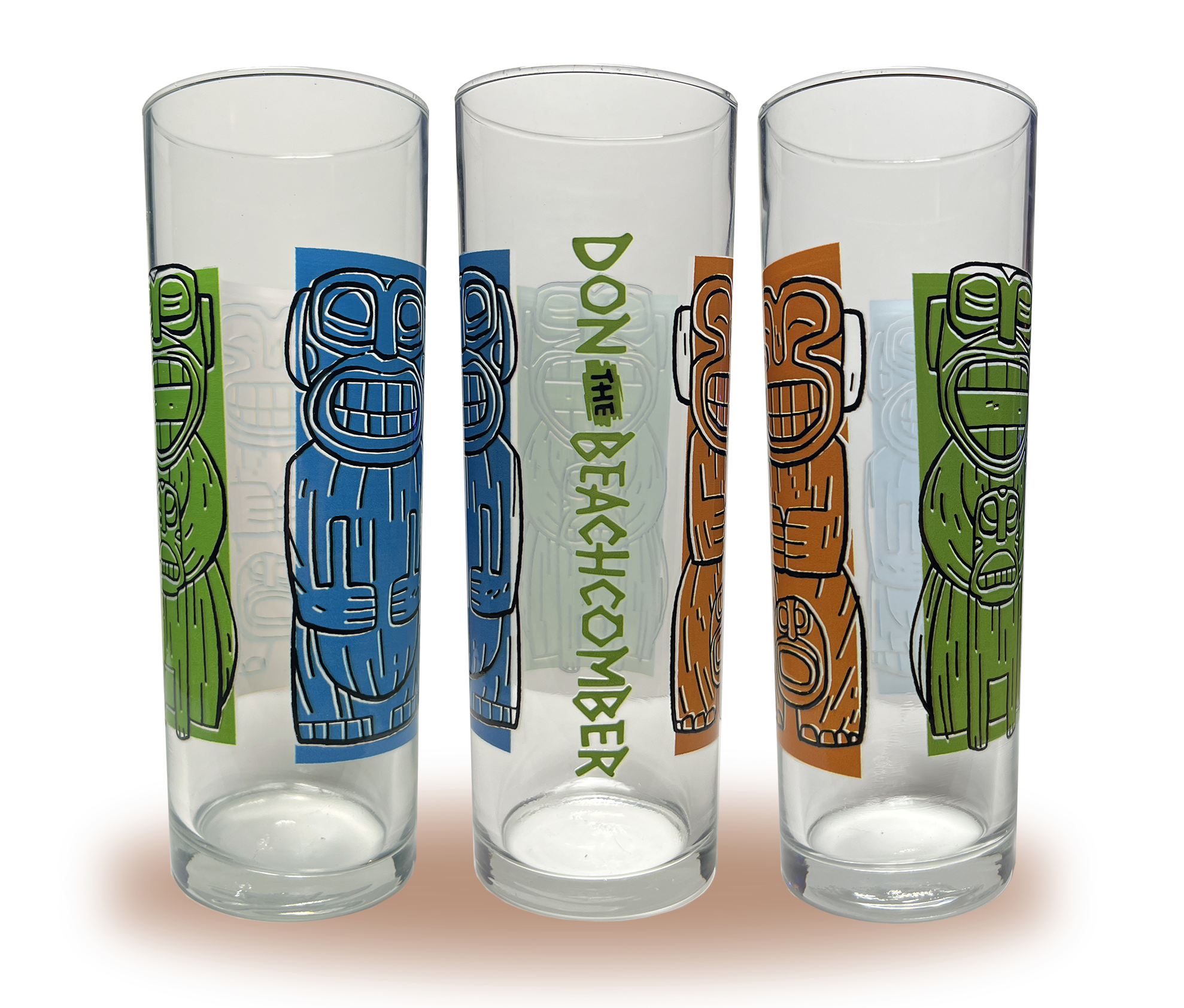 Here Come the Cannibals Zombie Glass