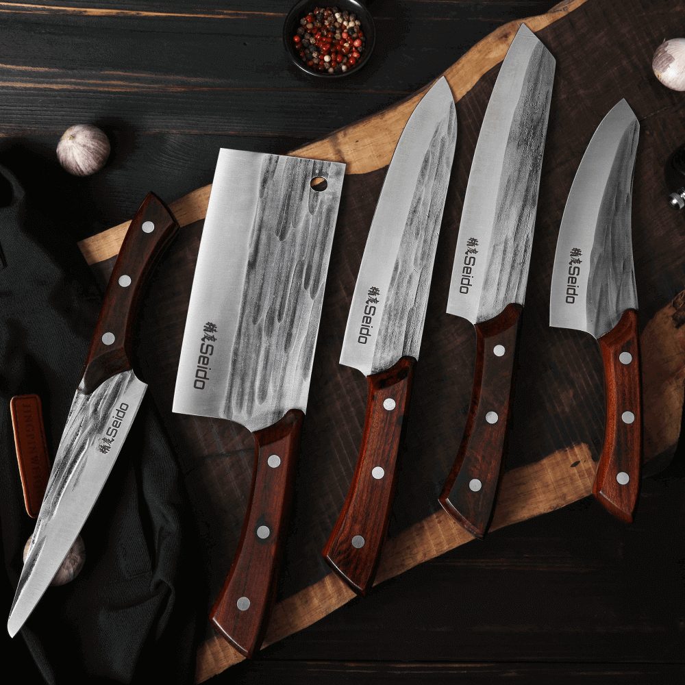 Caveman Butcher Knife Set