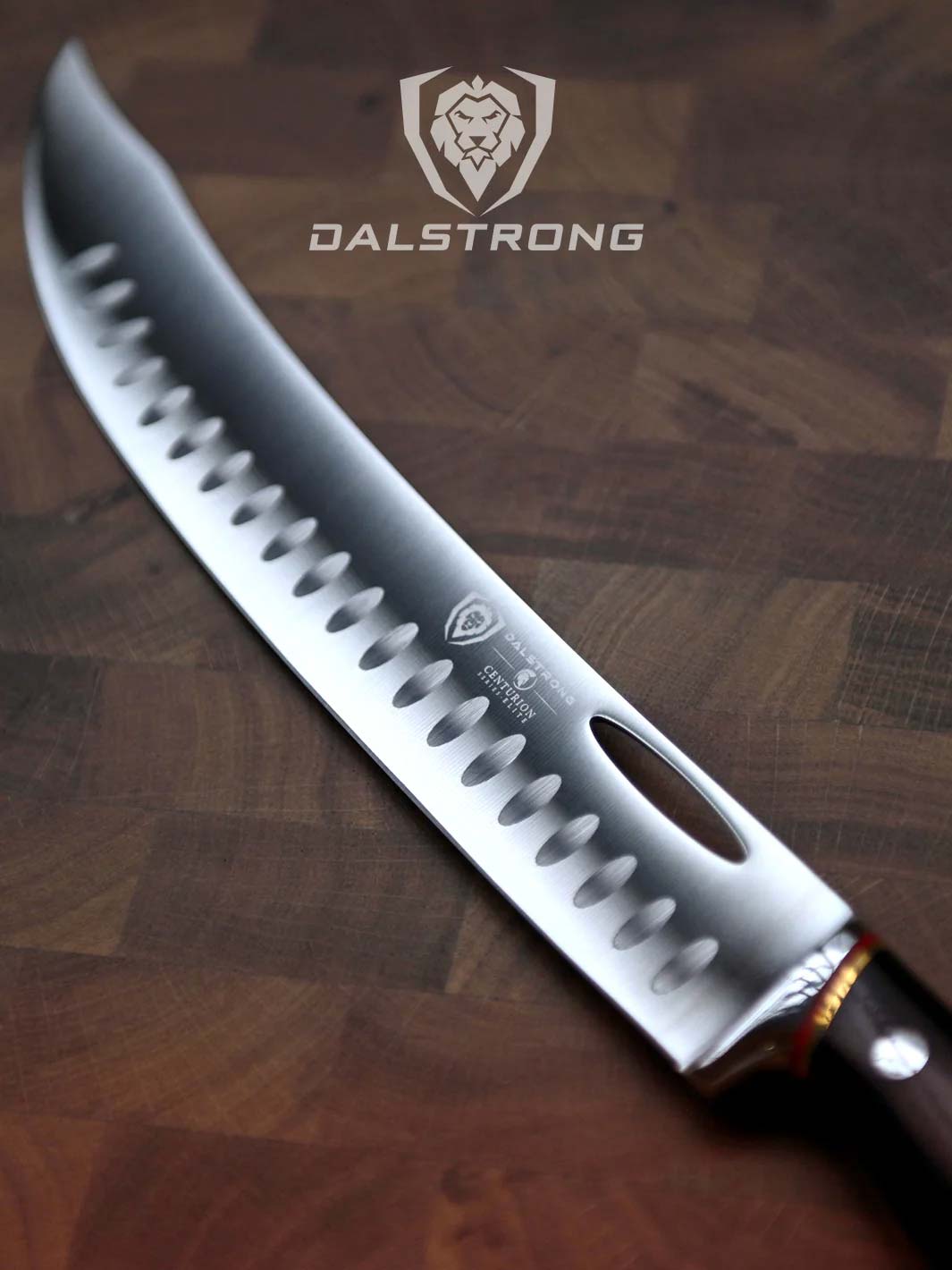 Butcher & Breaking Knife 10" | Cimiter Meat Slicer | Centurion Series | Dalstrong ©