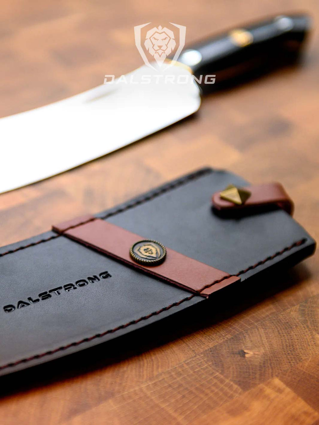 Chef & Cleaver Hybrid Knife 8" | The Crixus |  Centurion Series | Dalstrong ©