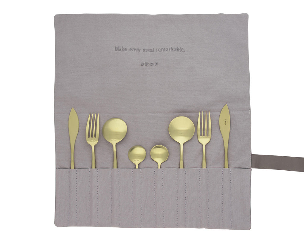 Champagne Gold — 8pc Cutlery Gift Set