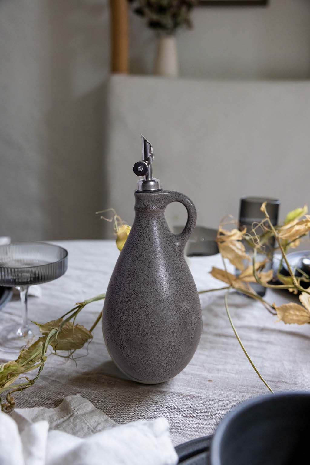 Round Oil Cruet