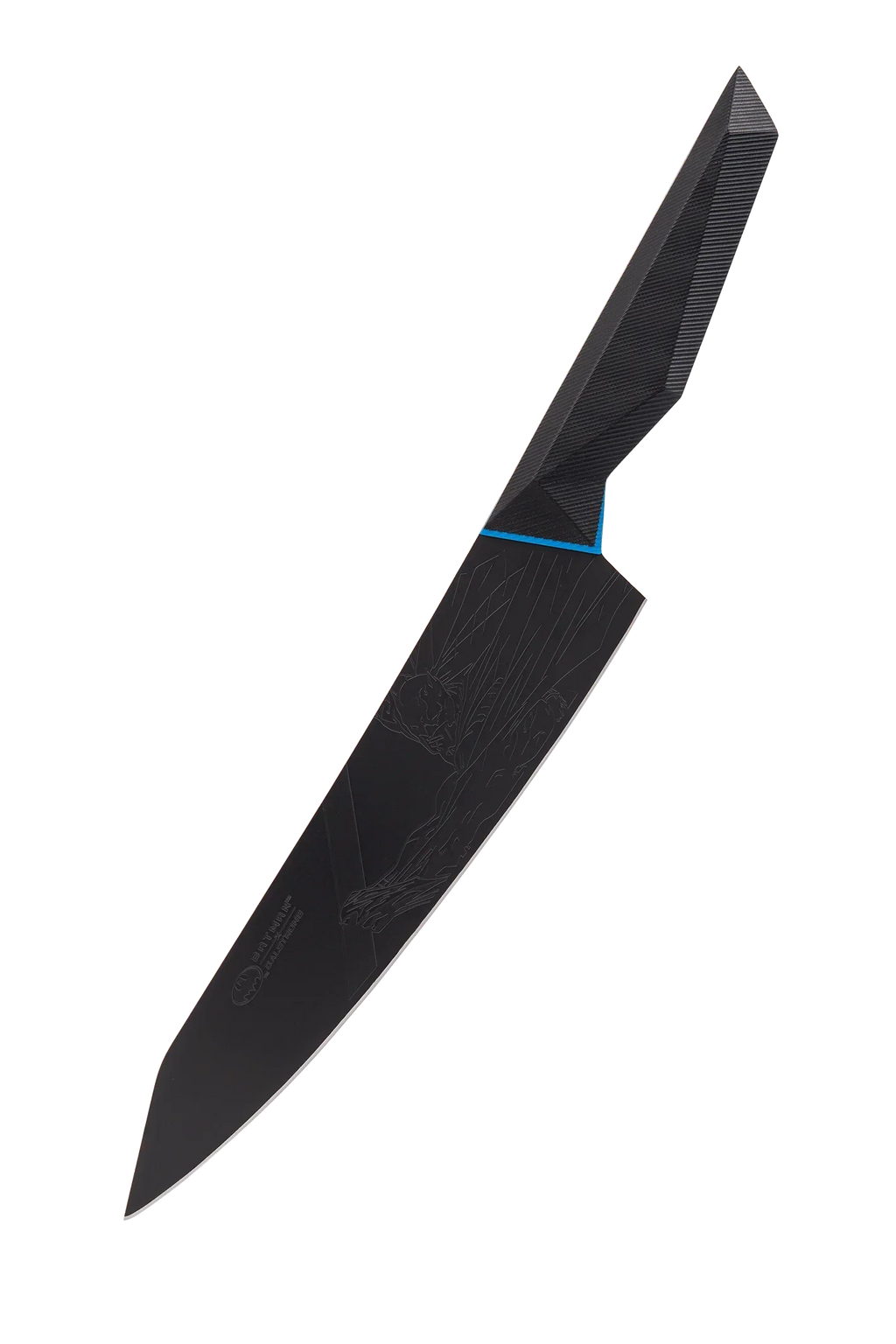 2 Piece Set | 8" Chef's Knife & 3.75" Paring Knife | Batman™ Edition | Shadow Black Series | Dalstrong ©