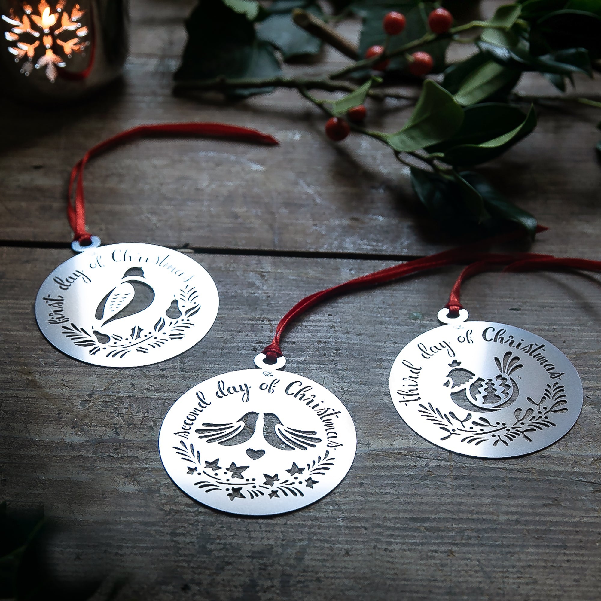 12 Days of Christmas Decorations - Days 1 to 3