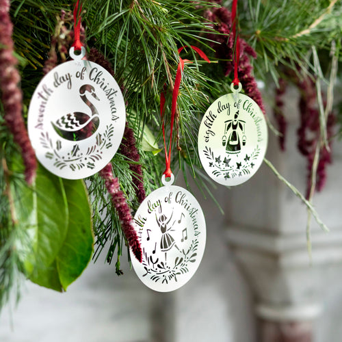 12 Days of Christmas Decorations - Days 7 to 9