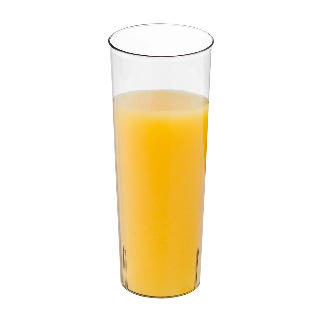 Clear Round High Ball Disposable Plastic Cups (10 oz. )