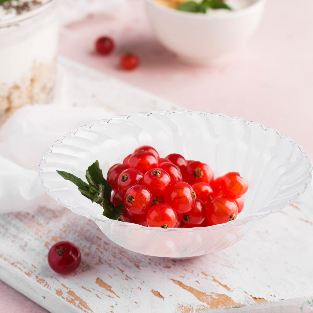 Clear Flair Plastic Soup Bowls (12 oz.)