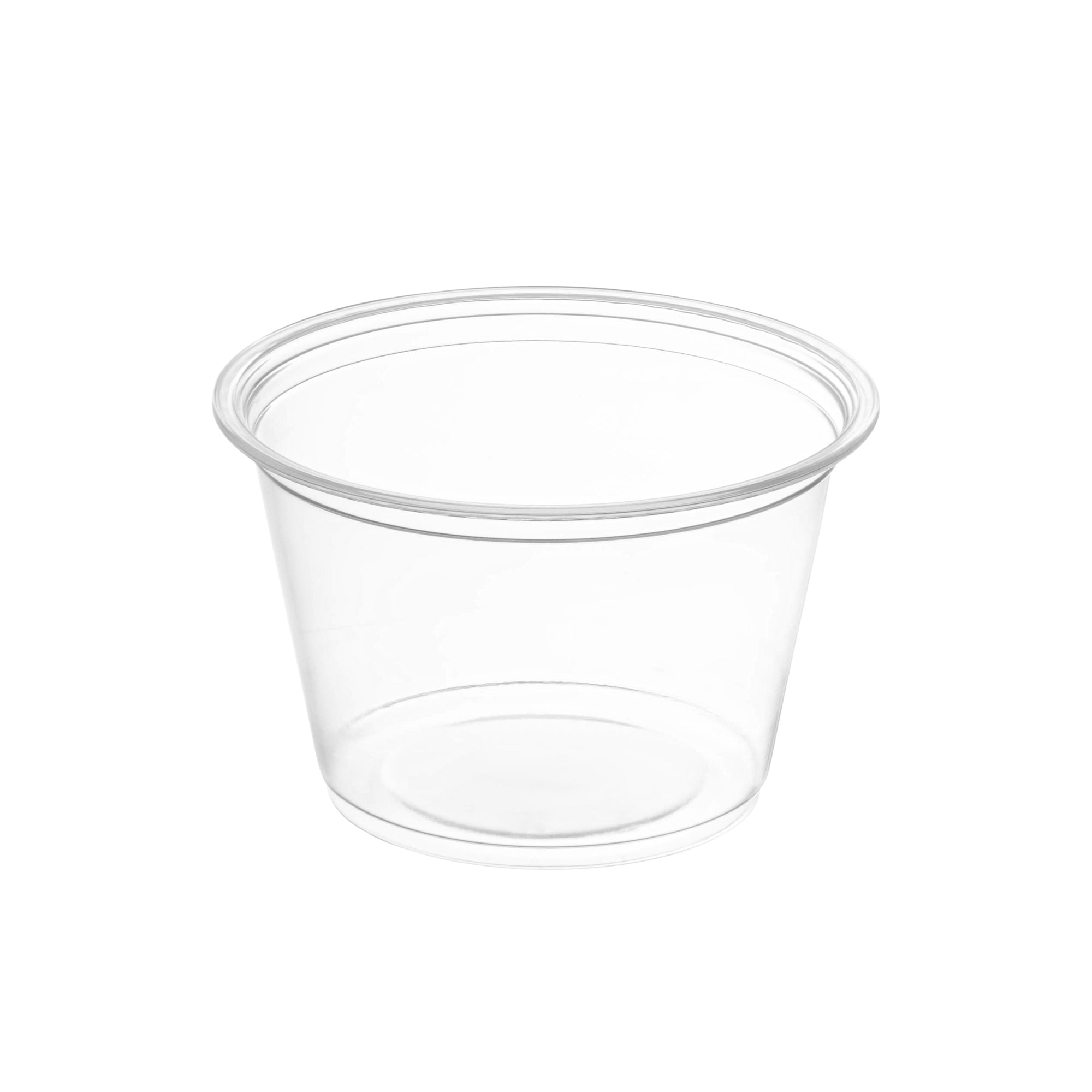 Clear Plastic Disposable Souffle cup 3.25 oz