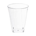 Clear Square Bottom Disposable Plastic Cups (7 oz. )