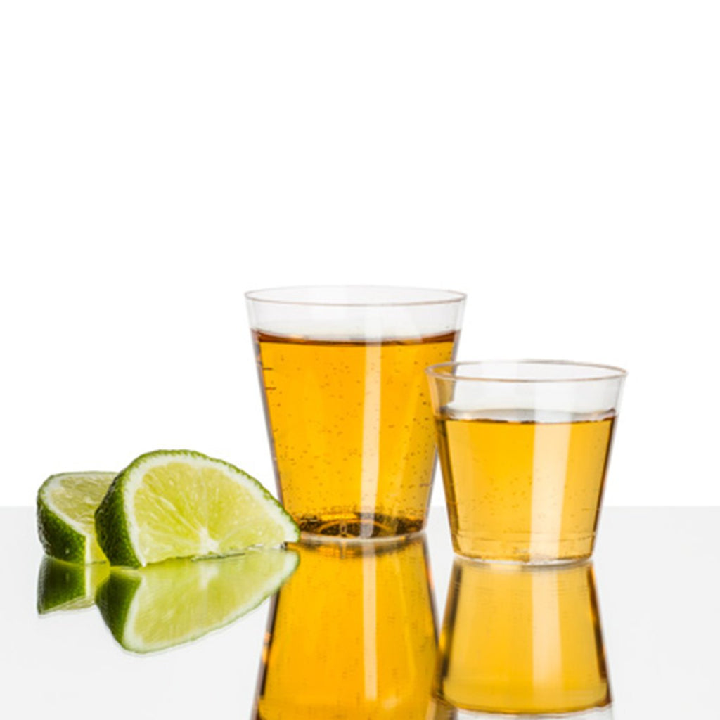 Clear Plastic Shot Glasses (1 oz. )