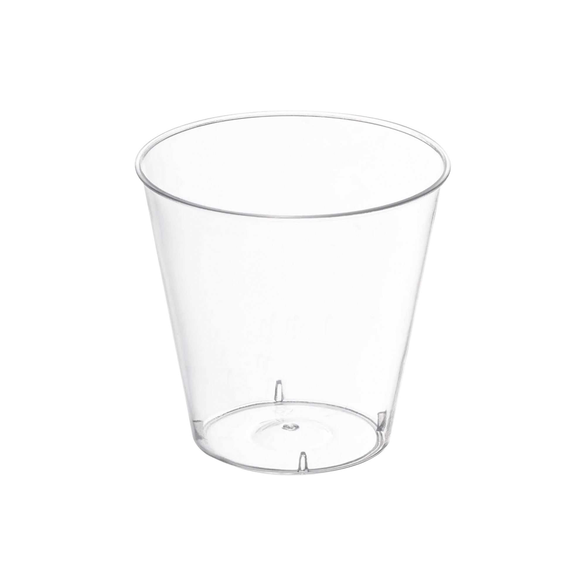 Clear Plastic Shot Glasses (1 oz. )