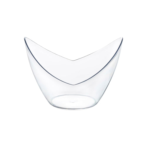 2 oz. Clear Small Disposable Plastic Concave Cups