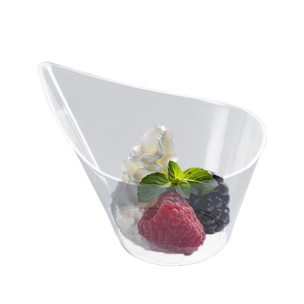 4 oz. Clear Teardrop Disposable Plastic Cups