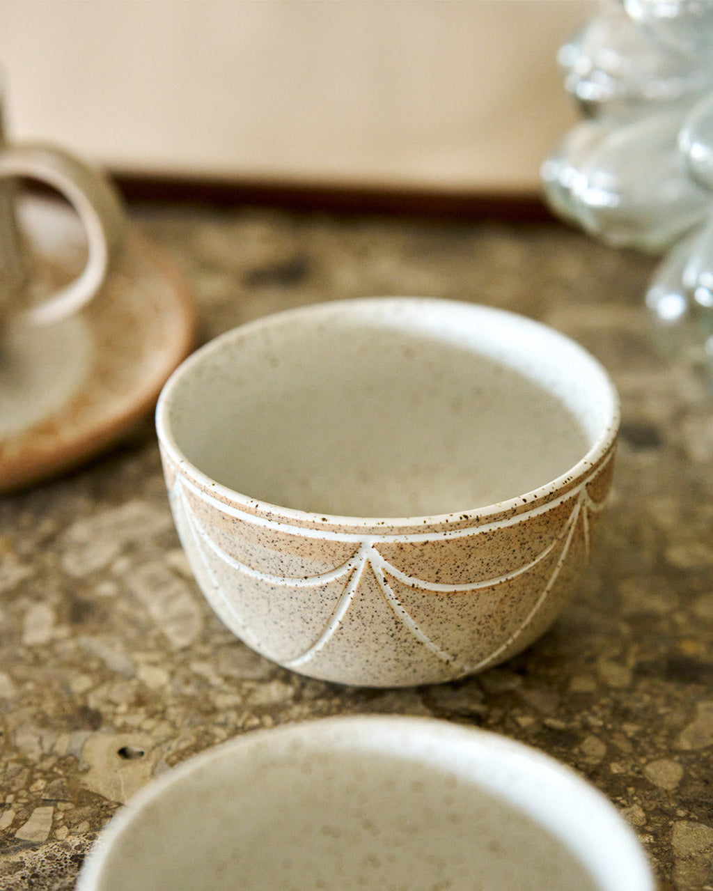 Set of 3 Condiment Bowls / Natural Entertainer