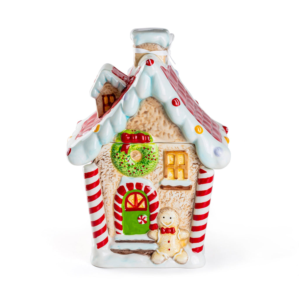 Large Gingerbread House Cookie Jar - CLEARANCE