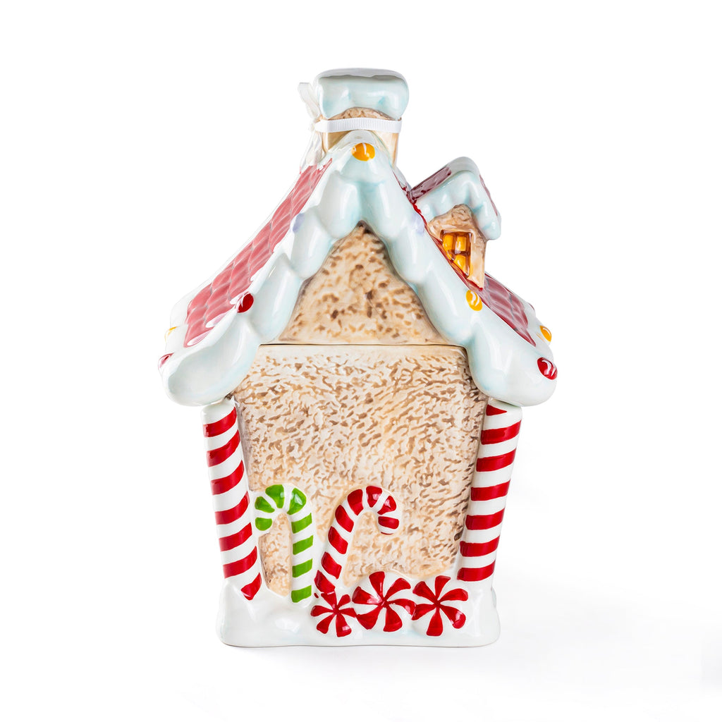Large Gingerbread House Cookie Jar - CLEARANCE