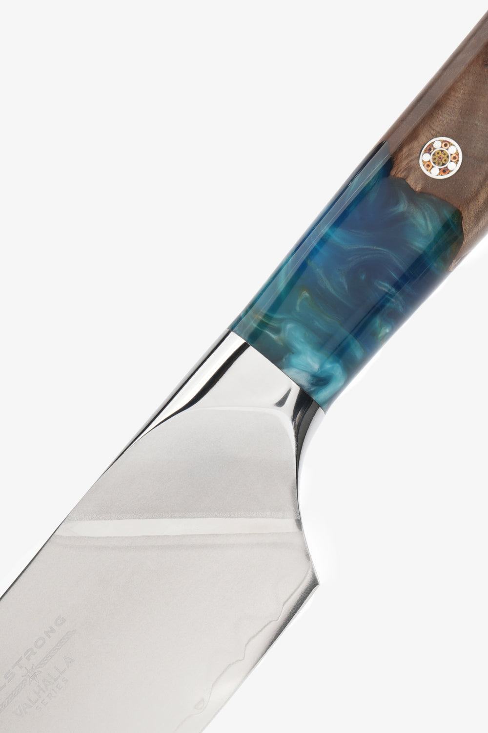 Chef & Cleaver Crixus Knife 8" | Green Handle | Valhalla Series | Dalstrong ©