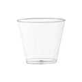 Crystal Clear Plastic Disposable Party Cups (5 oz. )