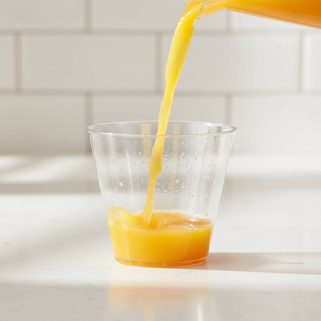 Crystal Clear Plastic Disposable Party Cups (9 oz. )