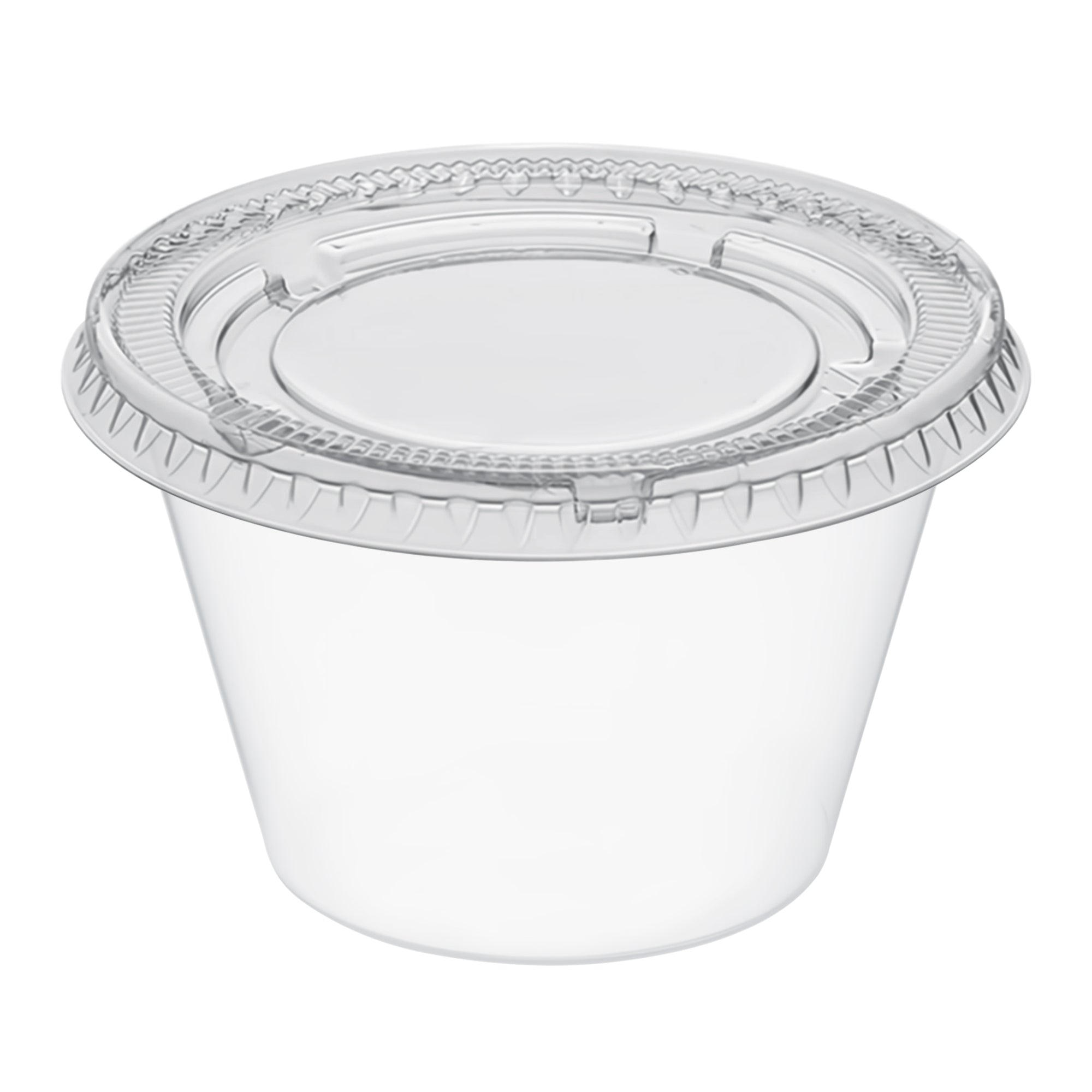 Clear Plastic Portion / Souffle Cups 4oz