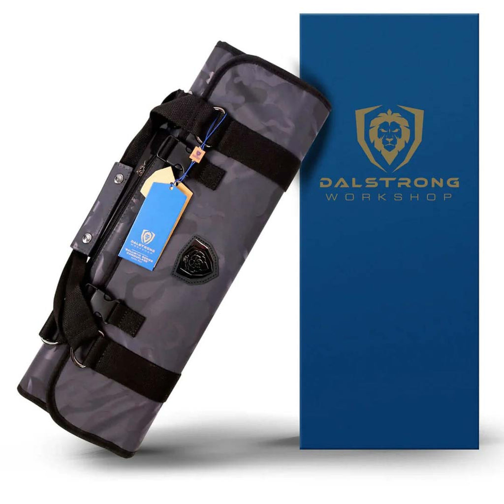 Premium Knife Roll | Dark Camo | Ballistic Series | Dalstrong ©
