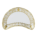Royal Crown Derby Darley Abbey White Crescent Plate