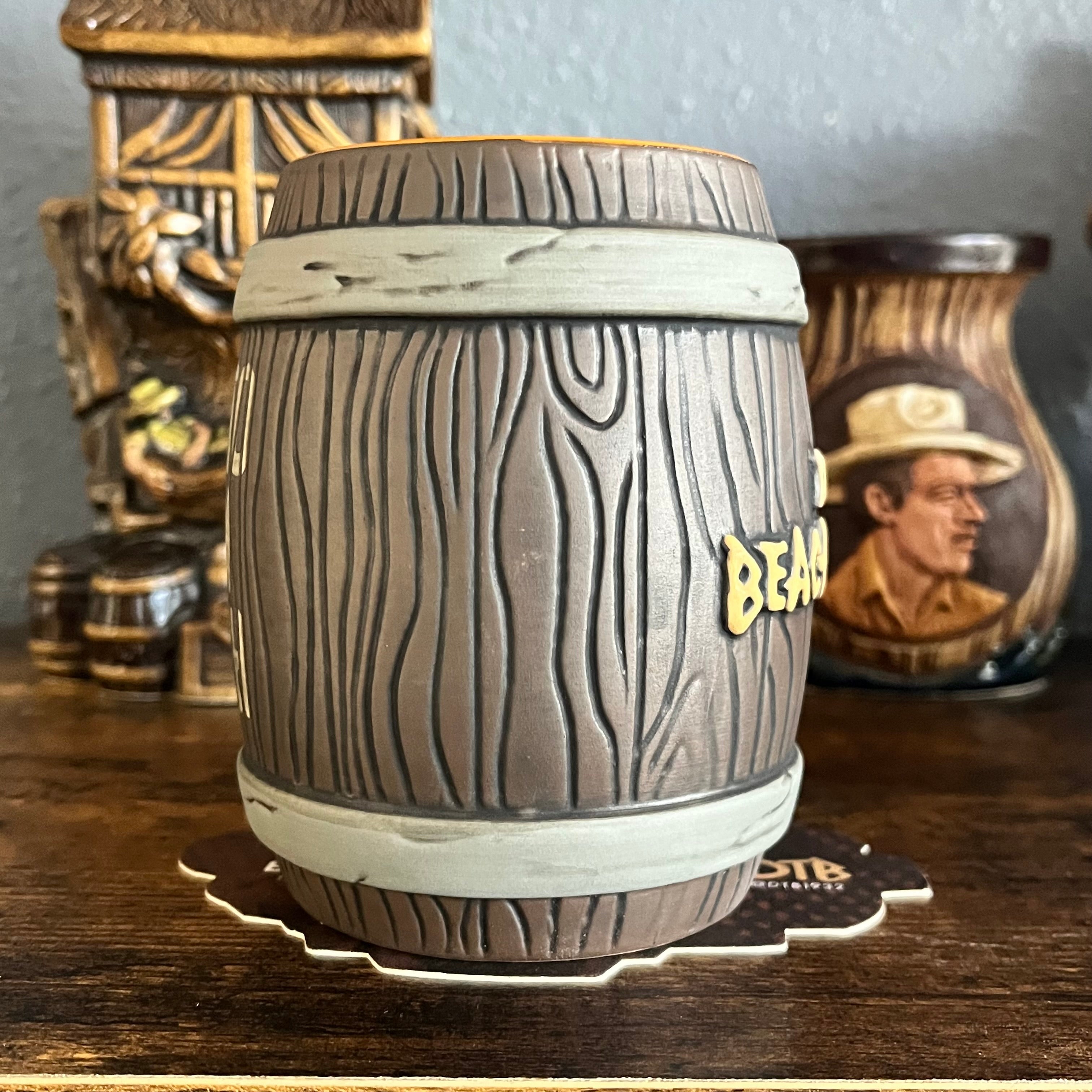 Rum Barrel Tiki Mug
