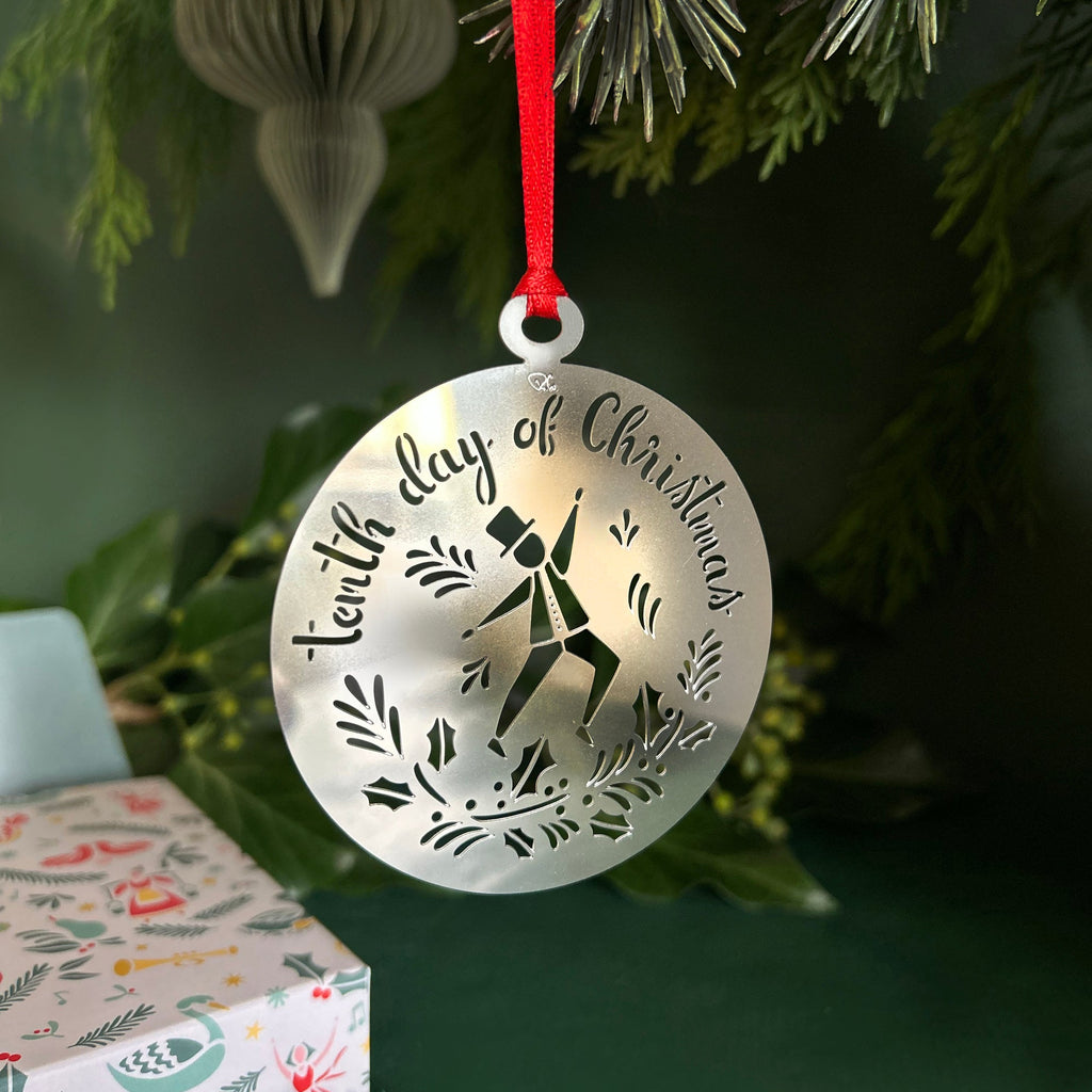 12 Days of Christmas Decorations - Days 10 to 12
