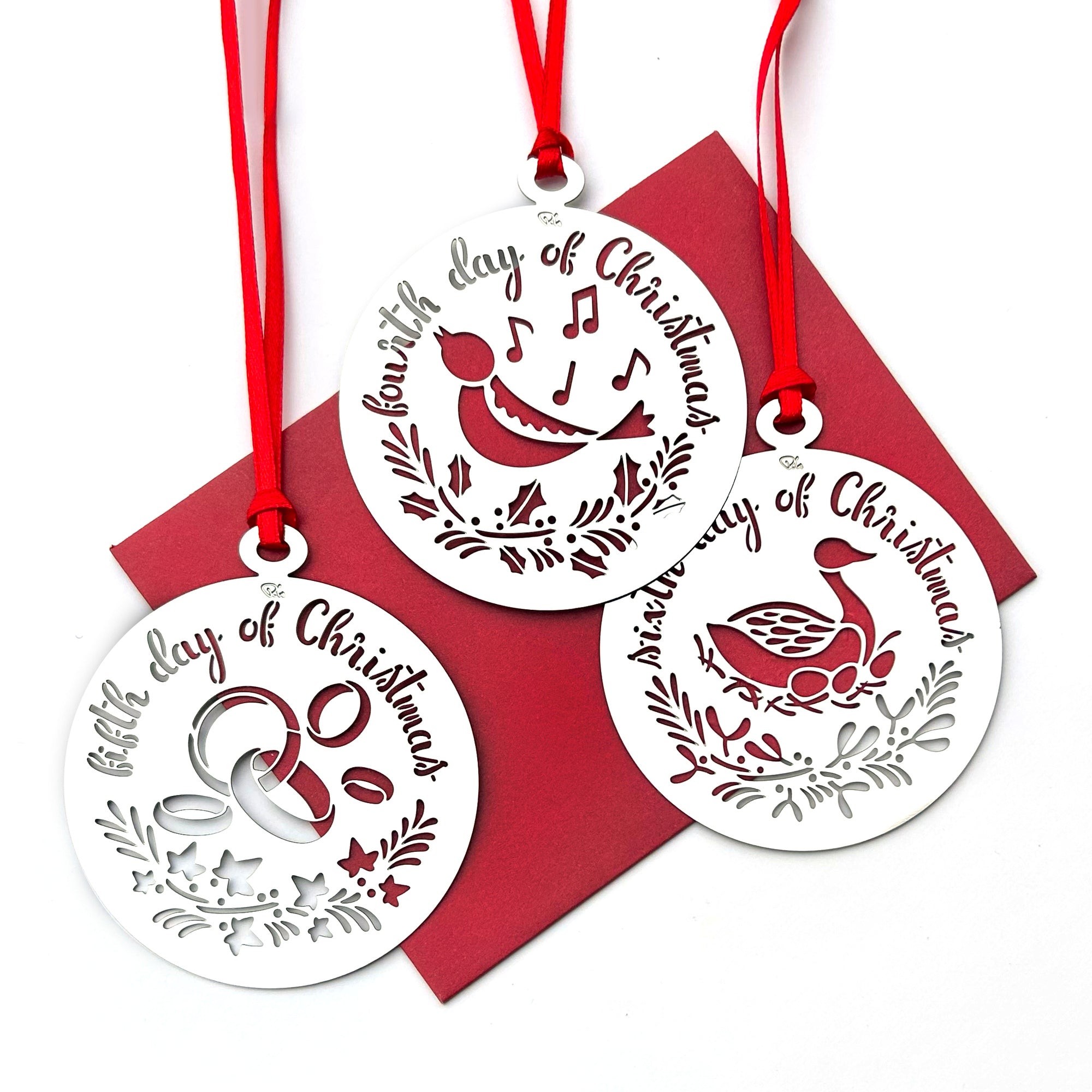 12 Days of Christmas Decorations - Days 4 to 6