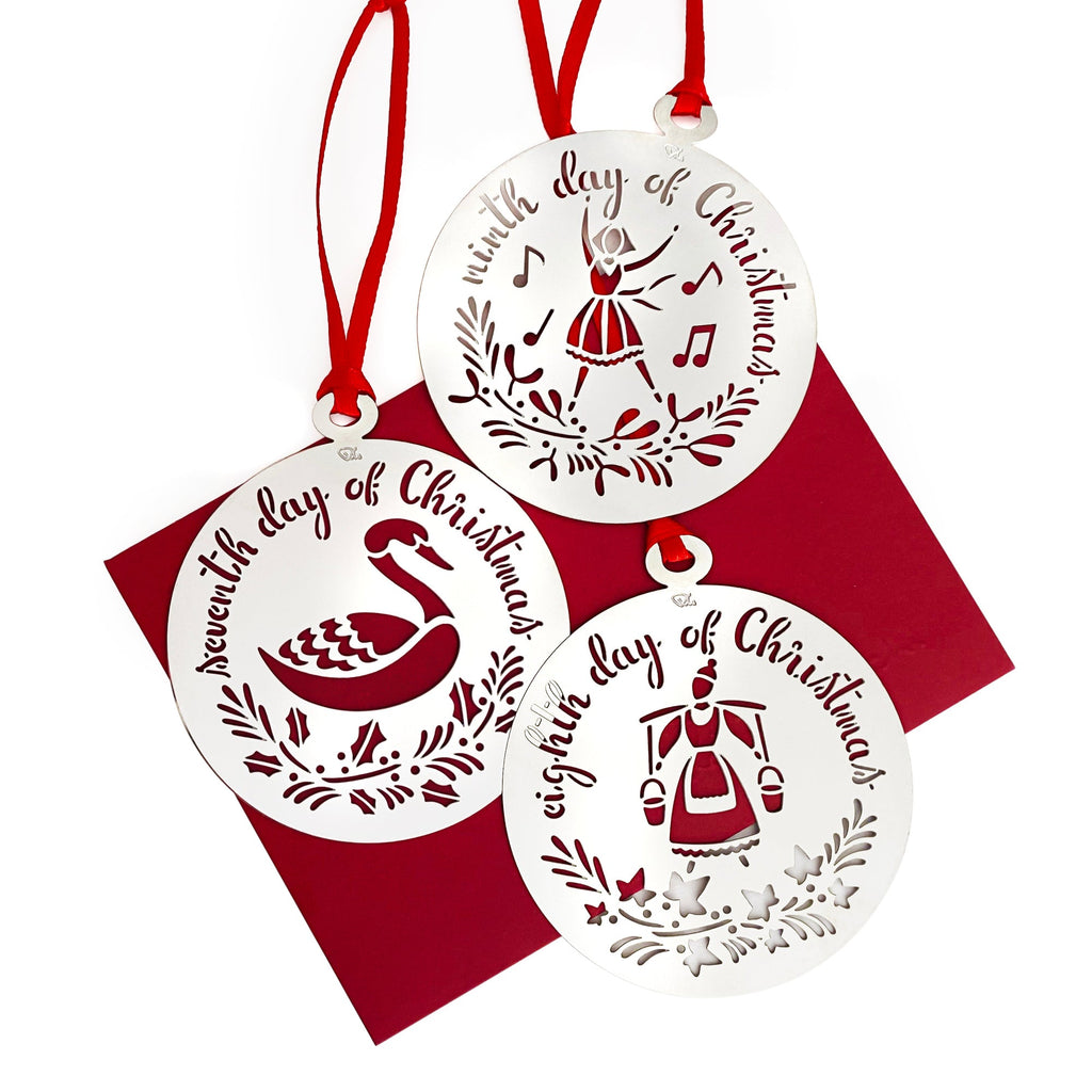 12 Days of Christmas Decorations - Days 7 to 9