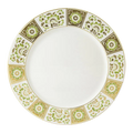 Royal Crown Derby Green Panel 10" Dinner Plate