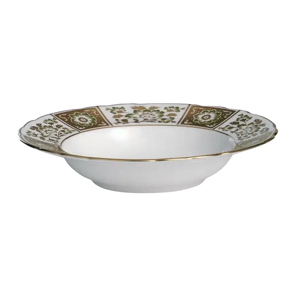 Royal Crown Derby Green Panel 30pc Dinner Set (2)