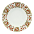 Royal Crown Derby Red Panel 10" Dinner Plate