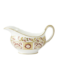 Royal Crown Derby Red Panel Sauce Boat