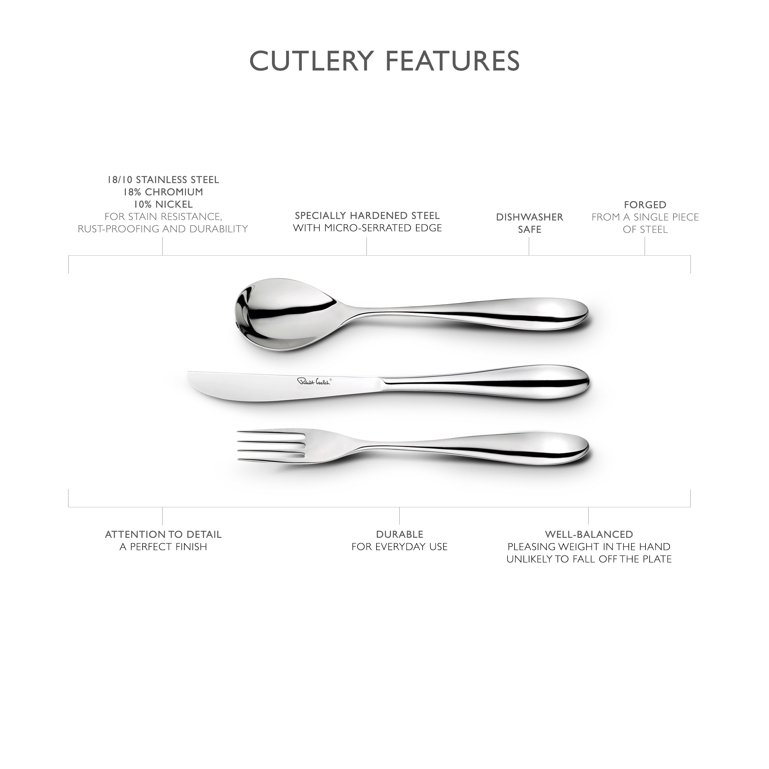 Deta Bright Round Bowl Soup Spoon