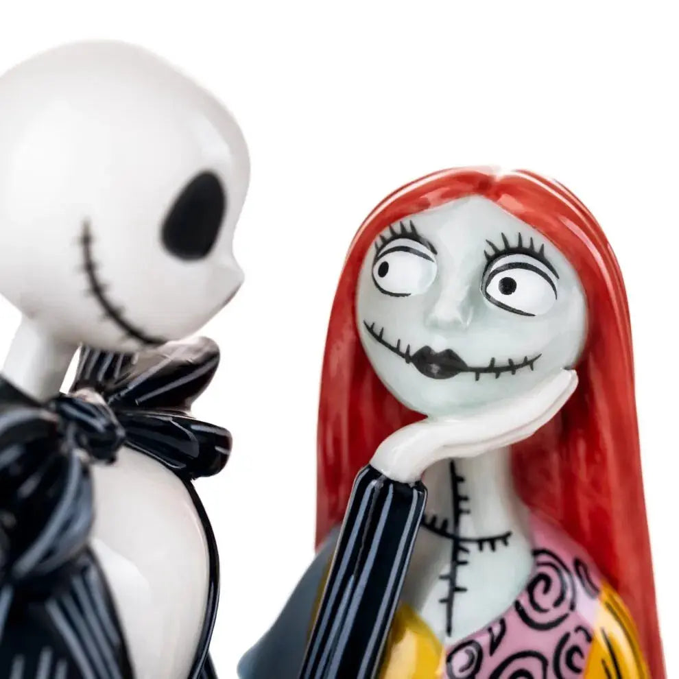 English Ladies Disney Nightmare Before Christmas Jack and Sally Figurine