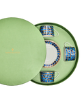 Tea Cup and Saucer Jade Blue (set of 4)