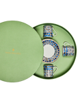 Espresso Cup and Saucer Jade Blue (set of 4)