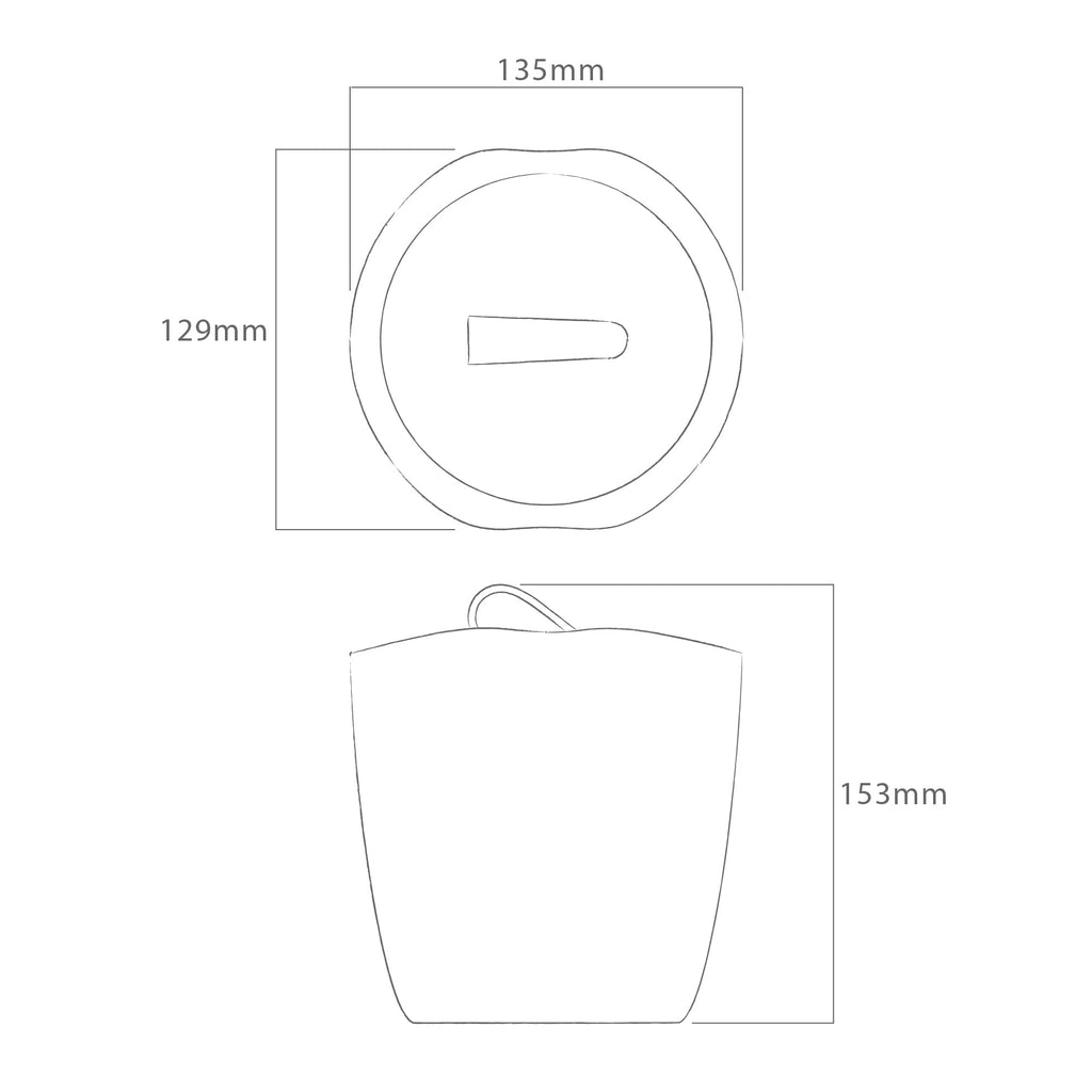 Drift Double Walled Ice Bucket with Bar Tongs
