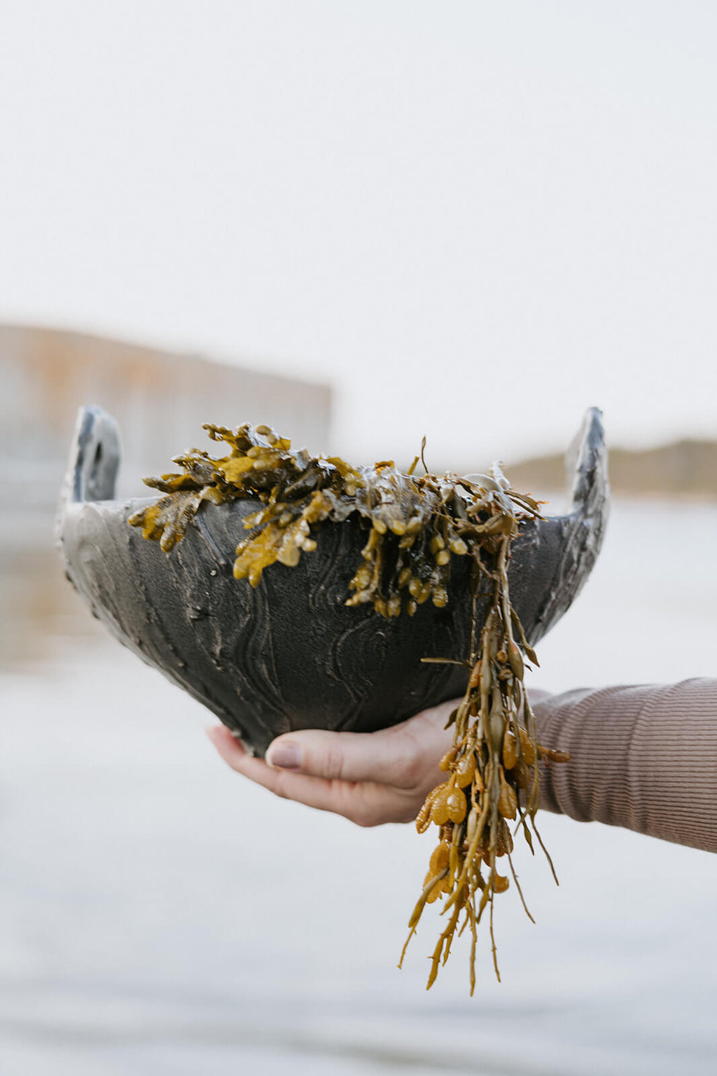 Charcoal Driftline Bowl