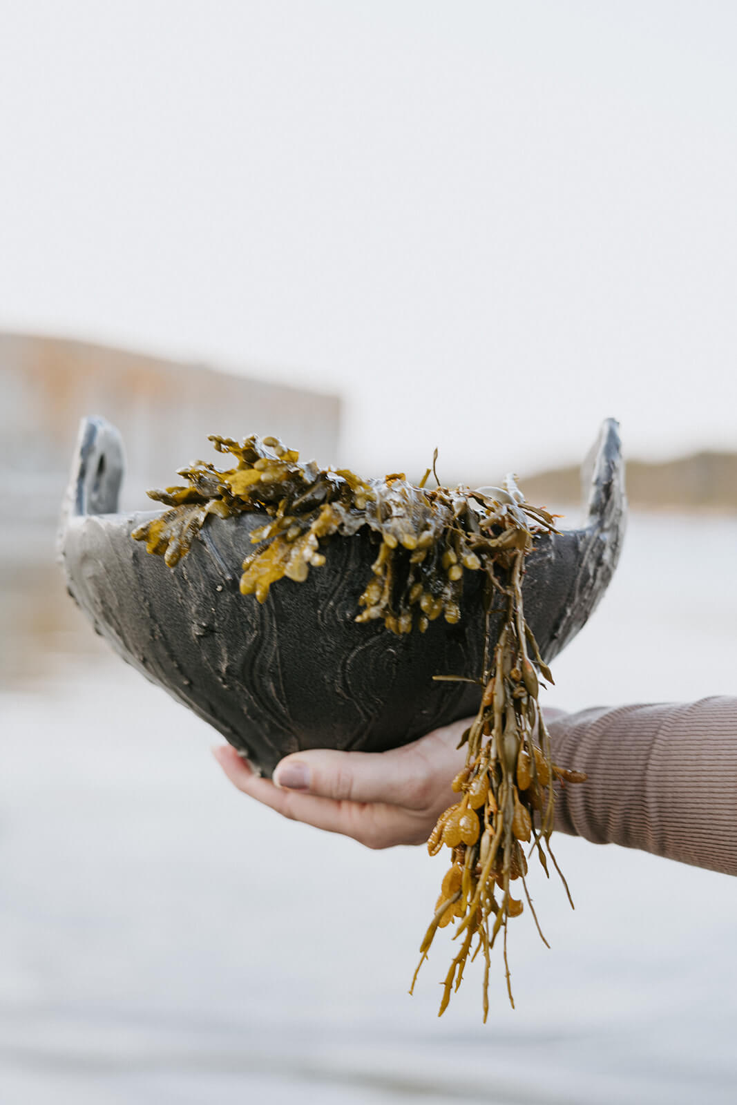 Charcoal Driftline Bowl
