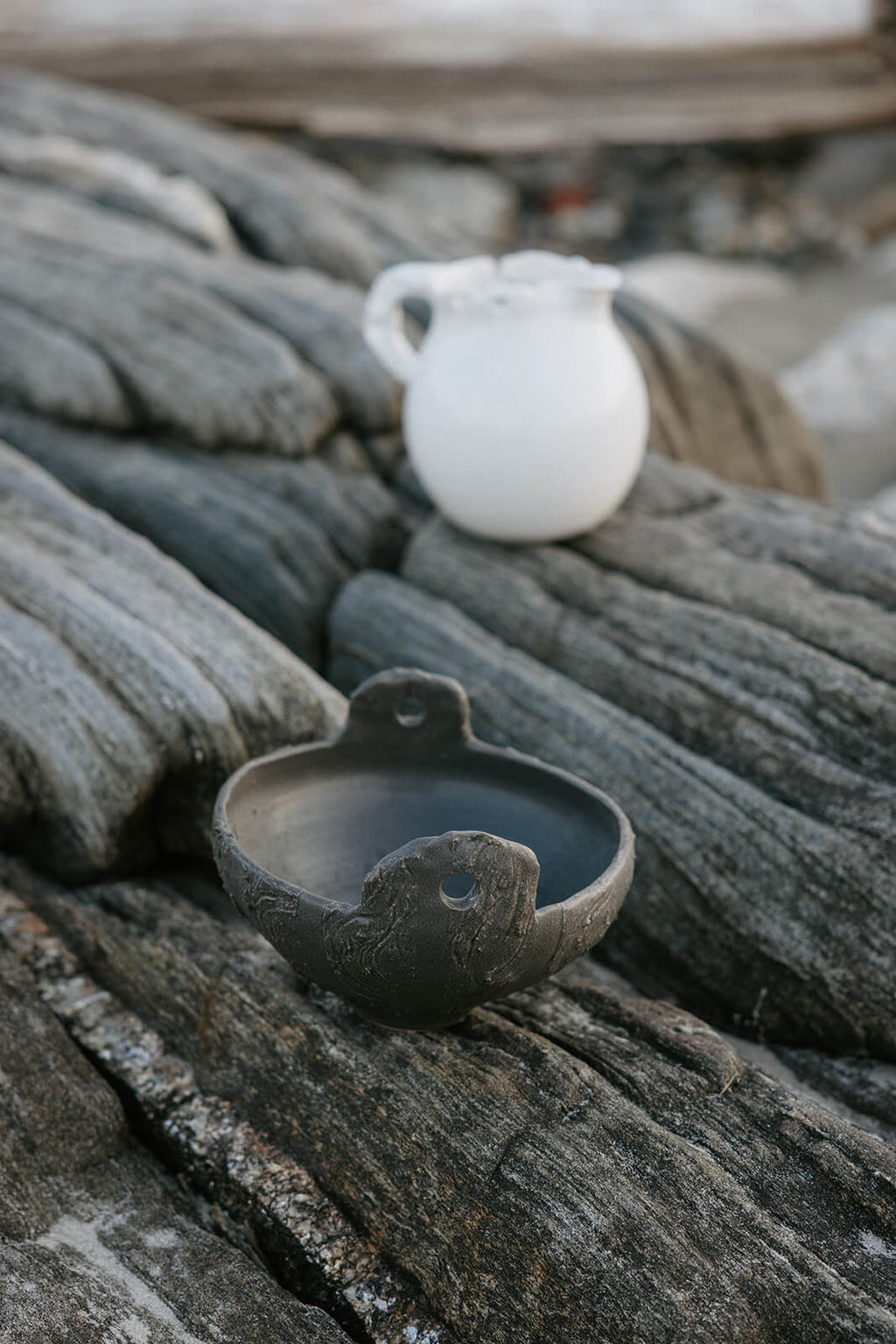 Charcoal Driftline Bowl