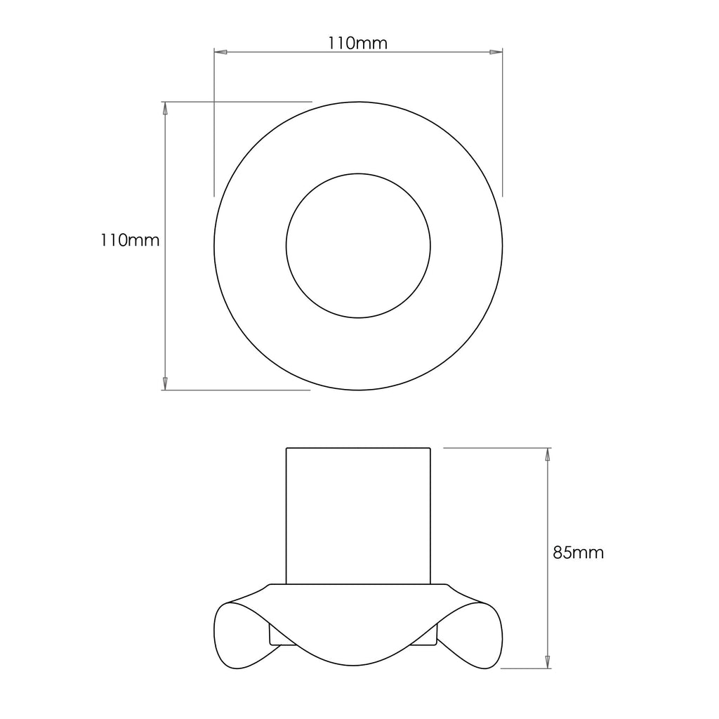 Drift Tealight Holder, Set of 2