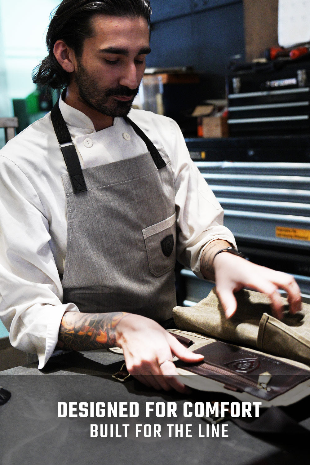 The Gandalf | Professional Chef's Kitchen Apron | Dalstrong ©