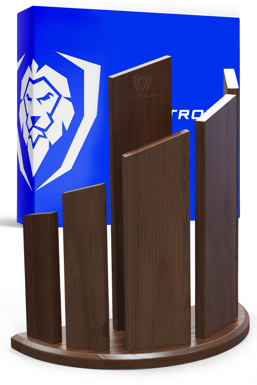 Dragon Spire Magnetic Block | Double-Sided | Walnut Wood | Dalstrong ©