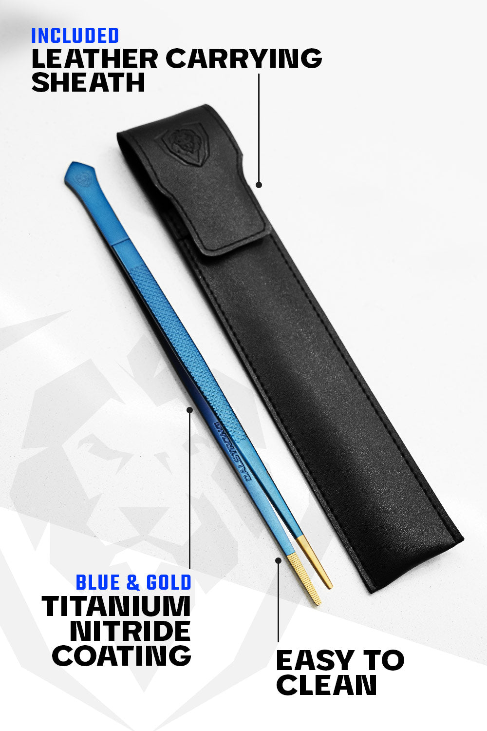 Plating Tweezers 10" | Dual Color | Professional Use | Dalstrong ©