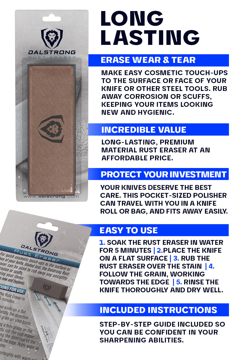 Premium Rust Eraser | Dalstrong ©