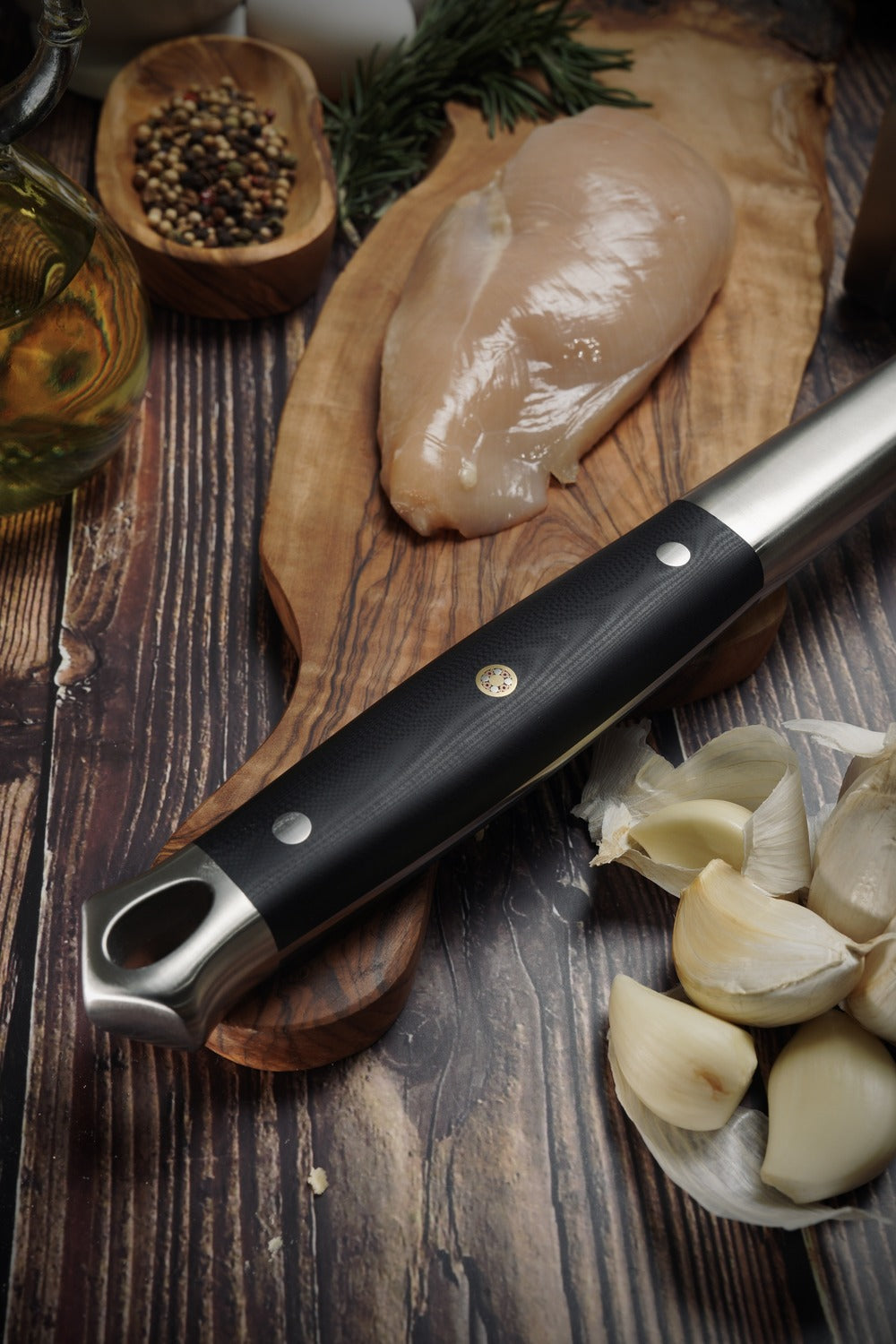 Meat Tenderizer 15" | Dual Sided, Heavy Duty & Extra-Large Hammer | Dalstrong ©
