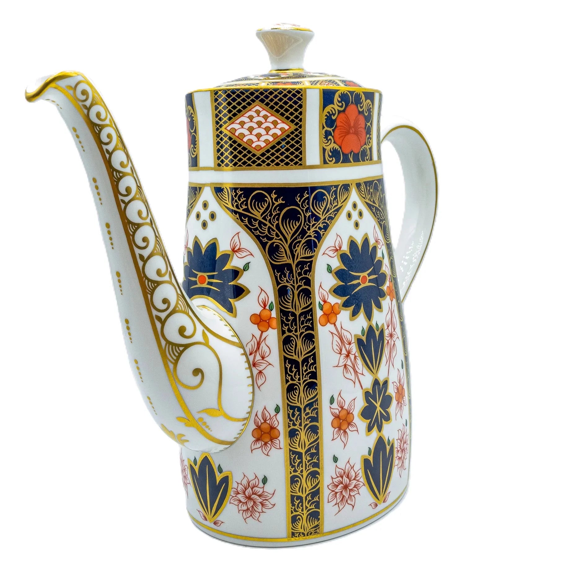 Royal Crown Derby Imari 1128 Coffee Pot